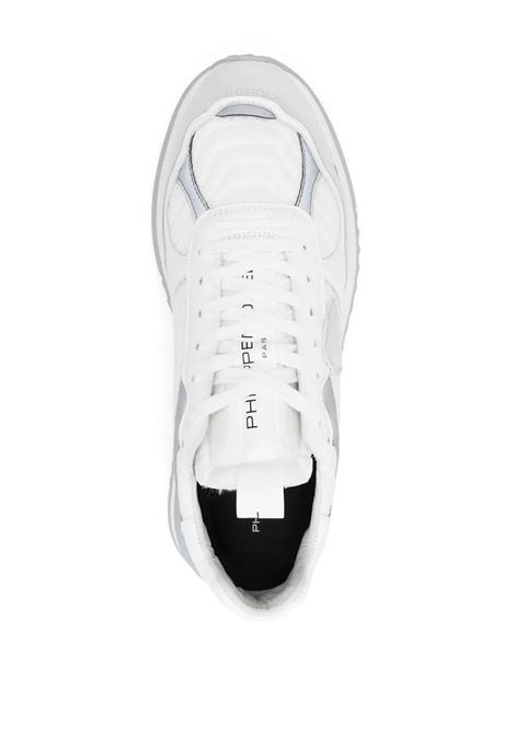 Sneakers Olympique Running - Bianco e Grigio PHILIPPE MODEL | OYLUFR01